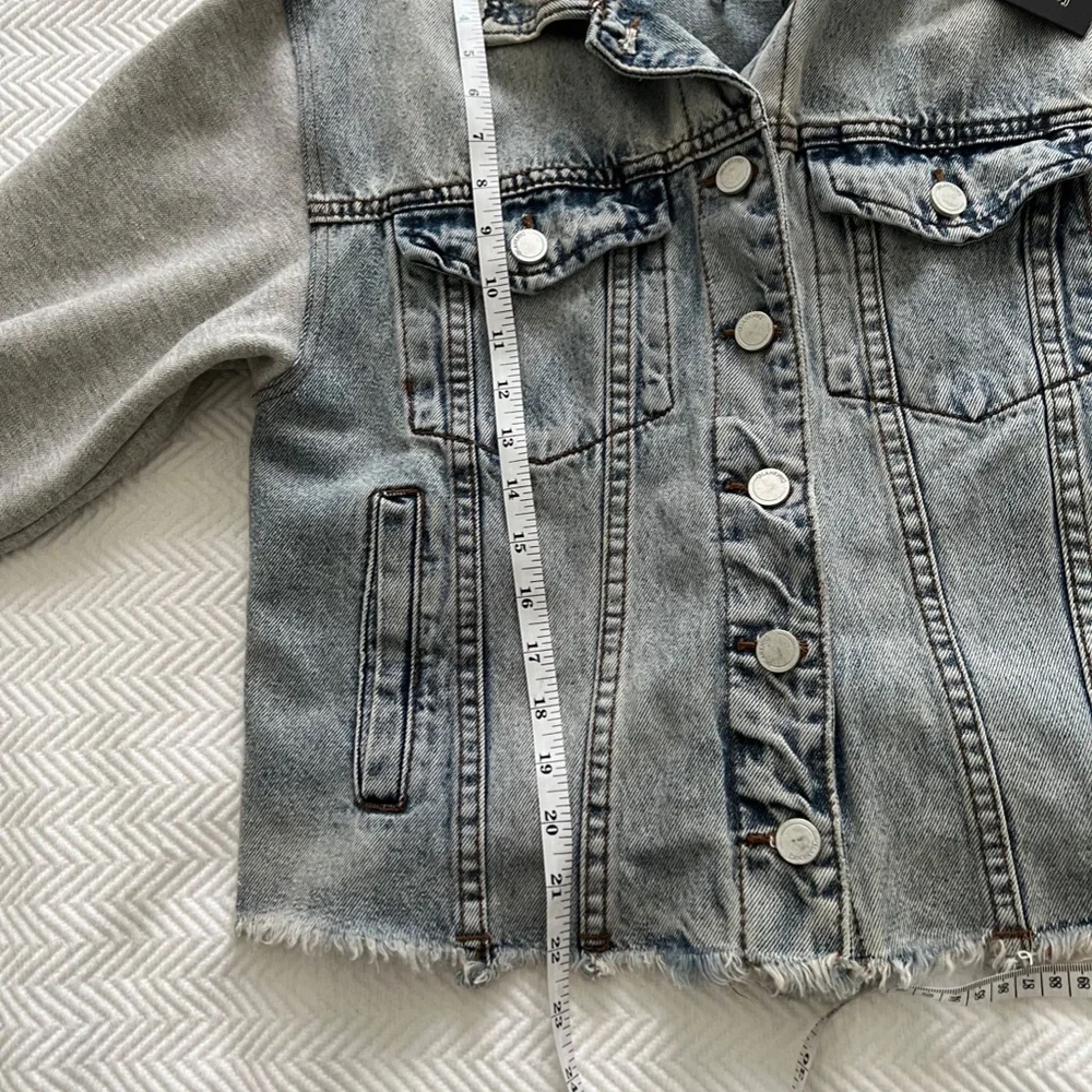 mixed media jacket by BLANK NYC - Picture 12 of 13